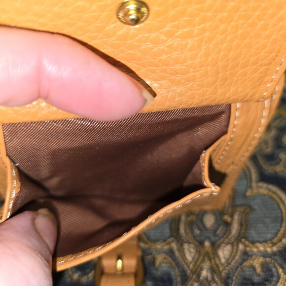 Dooney & Bourke Raleigh Small Roxy Leather shoulder Bag in Geranium & Wallet - Picture 16 of 16